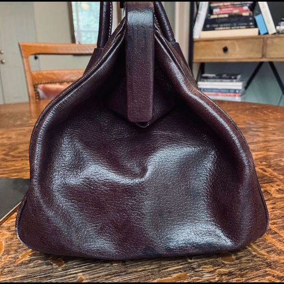 COPY**  🤎PRADA🤎 Brown Leather Doctor Satchel Bag - Picture 2 of 14